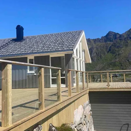 Modern Lofoten, Amazing View! 펜션 Valberg