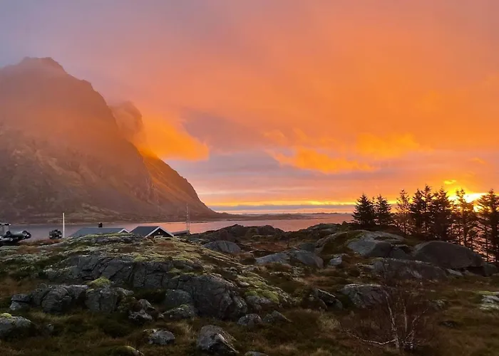 Vakantiehuis Modern Lofoten, Amazing View!