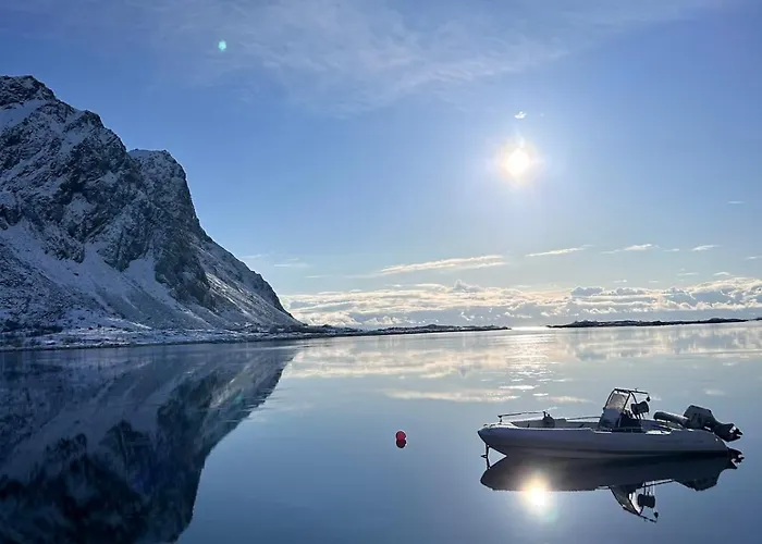 Modern Lofoten, Amazing View! Vakantiehuis Valberg