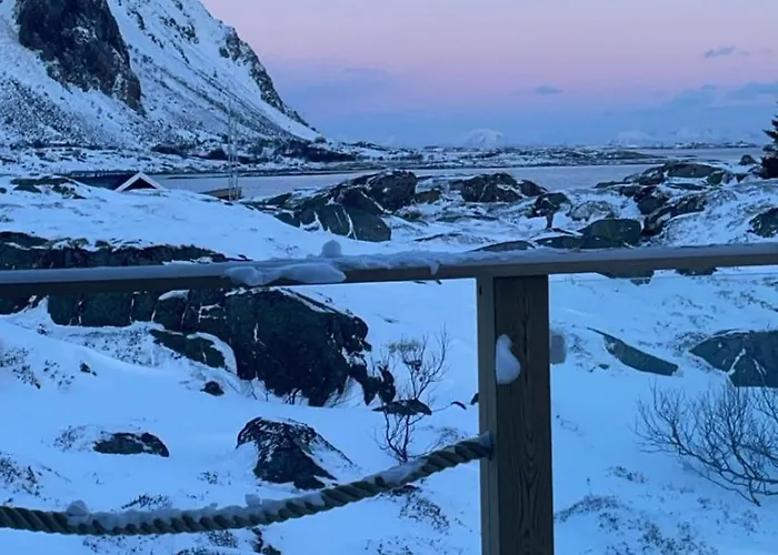 Modern Lofoten, Amazing View! Vakantiehuis
