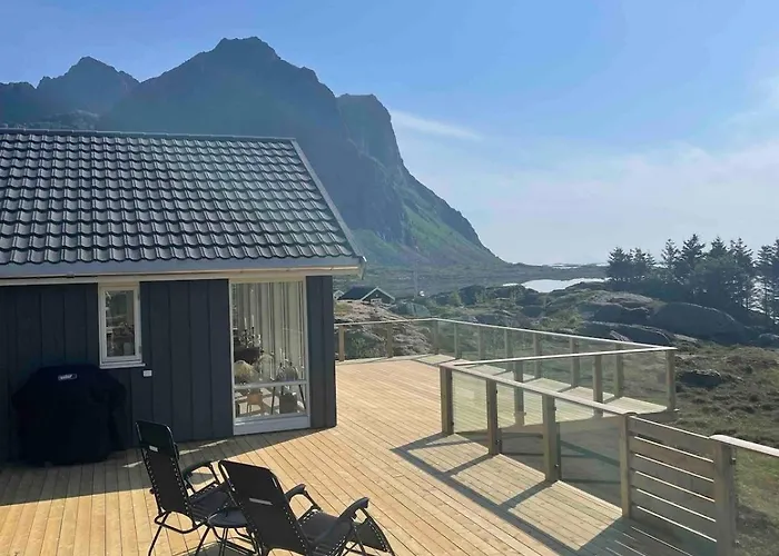 Vakantiehuis Modern Lofoten, Amazing View!