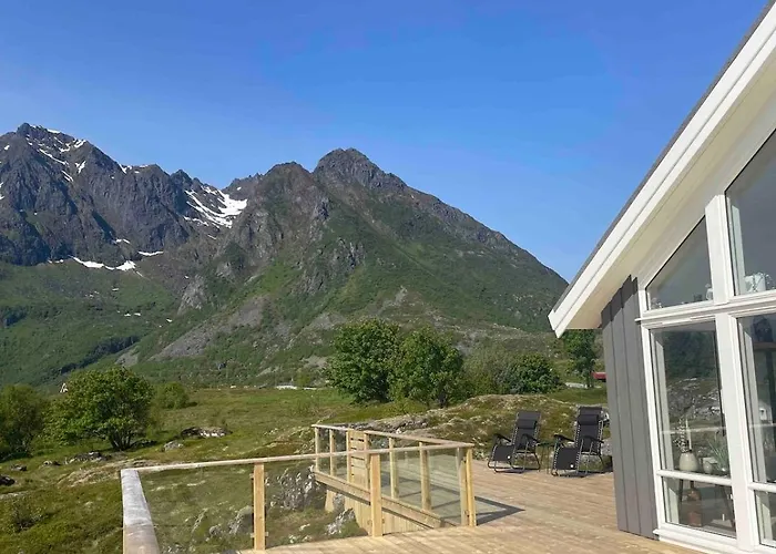 Vakantiehuis Modern Lofoten, Amazing View! *